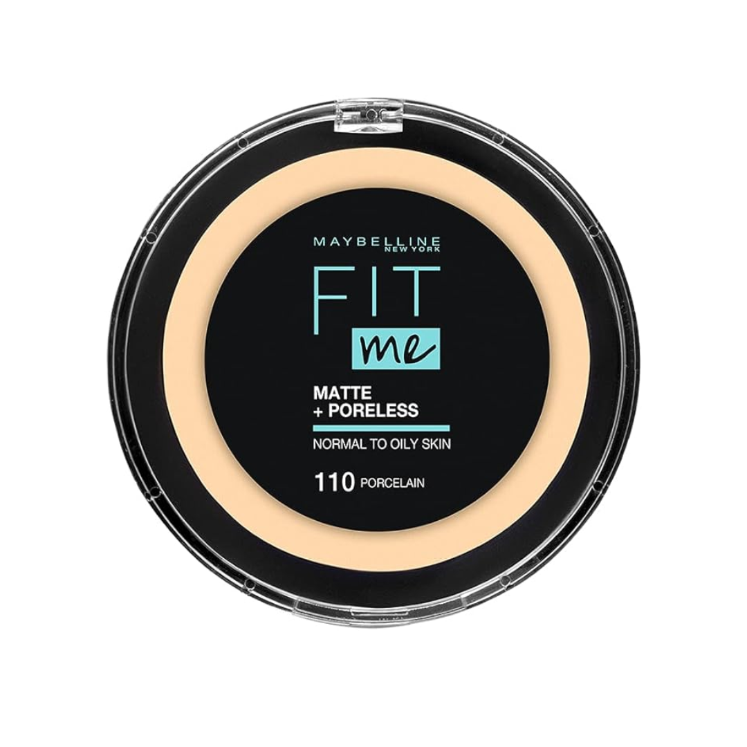Maybelline-Fit-Me-Powder-Matte-Poreless-Nu-110-30ml-1.png Maybelline Fit Me Powder Matte+ Poreless Nu 110 30ml – Image 1