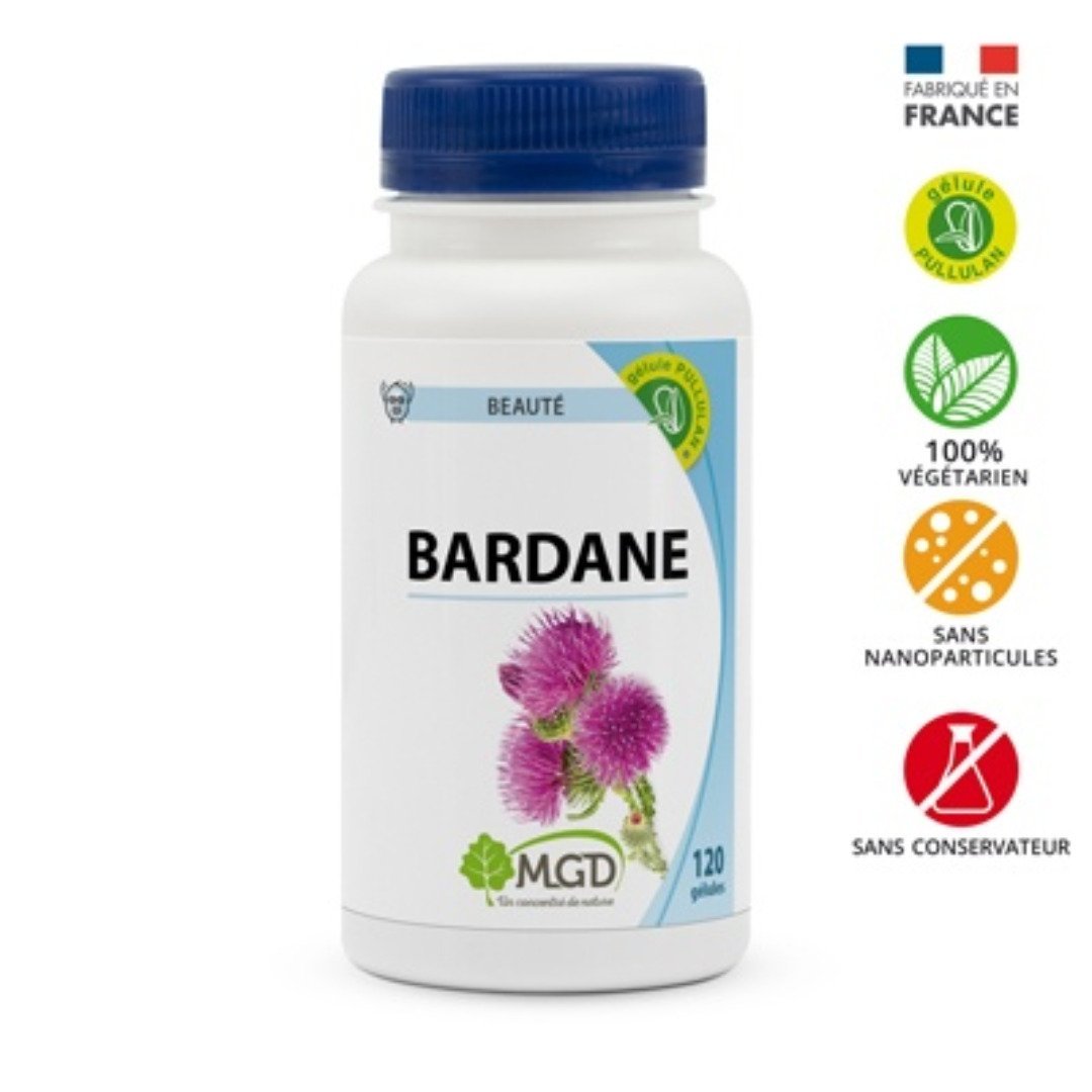 Mgd-Bardane-120-gelules.jpg Mgd Nature Bardane 120 gelules – Image 1