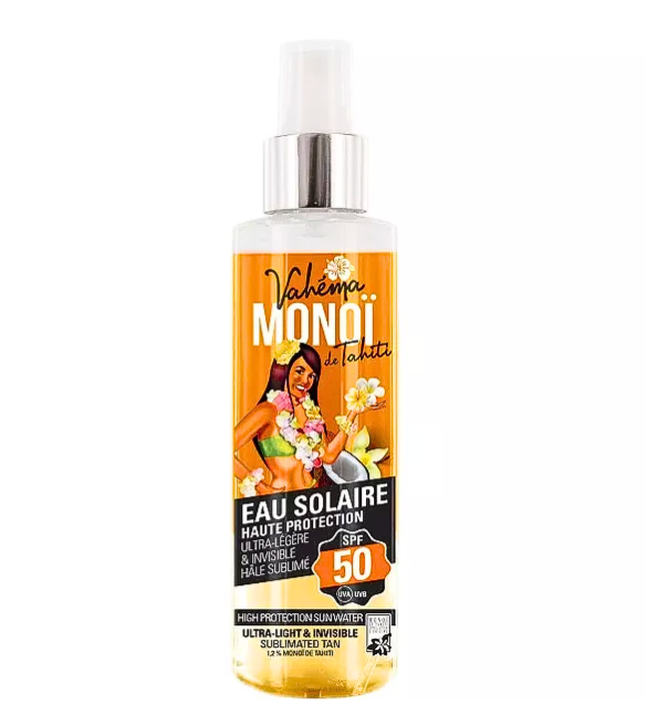 Monoi-Eau-Solaire-spf50-140ml.png Monoi Eau Solaire Spf50 140ml – Image 1