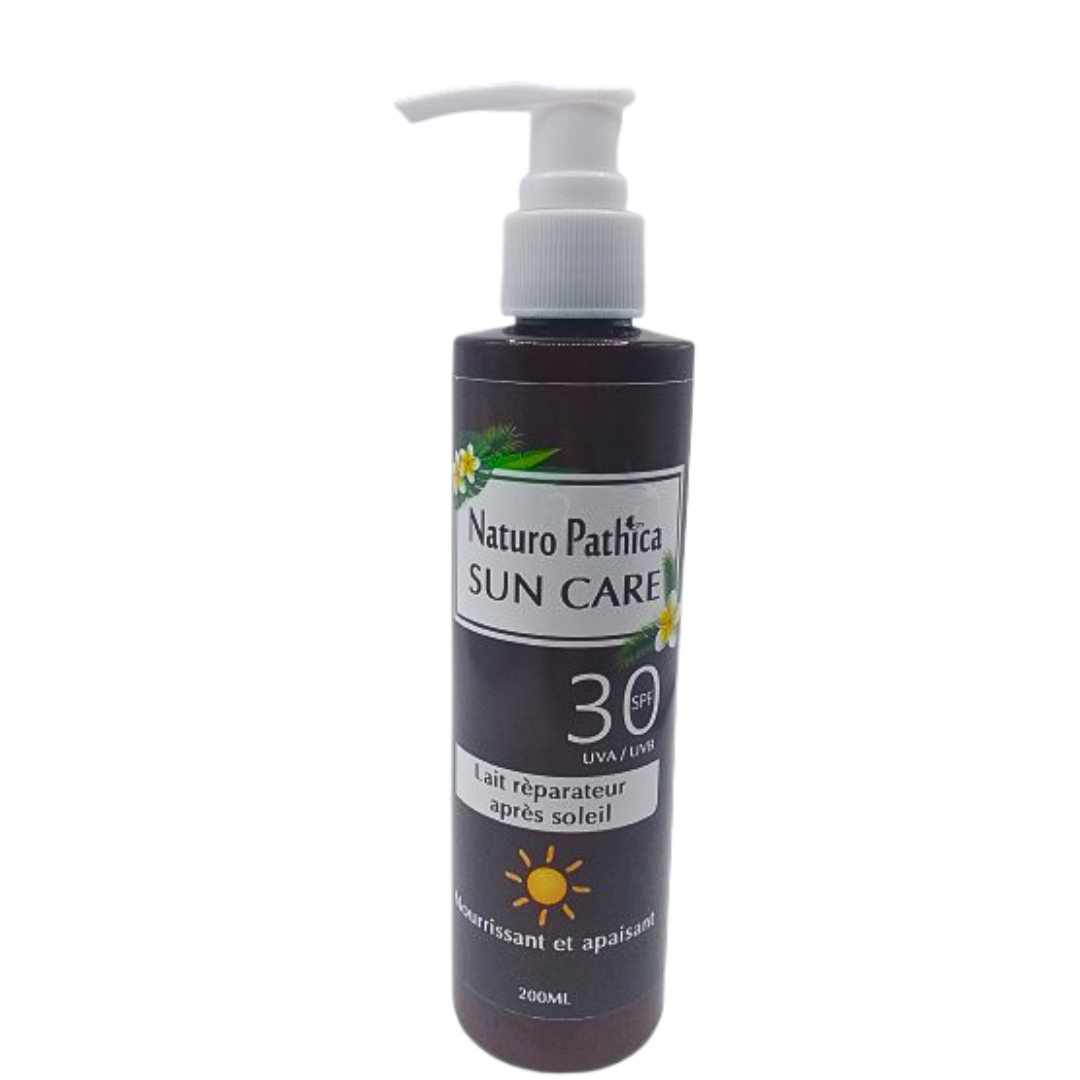 NP-lait-reparateur-apres-soleil-spf30-200ml.png Naturo Pathica Lait Reparateur Apres Soleil Spf30 200ml – Image 1