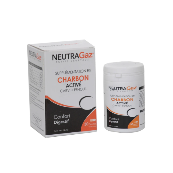 Neutragaz Charbon Active 30 Gelules