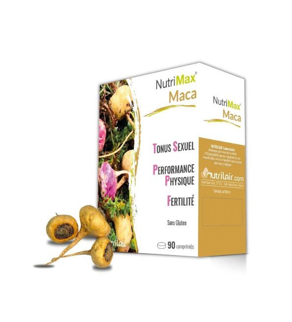 Nutrimax-Maca-90cps-1.jpg Nutrimax Maca 90 Comprimés – Image 1