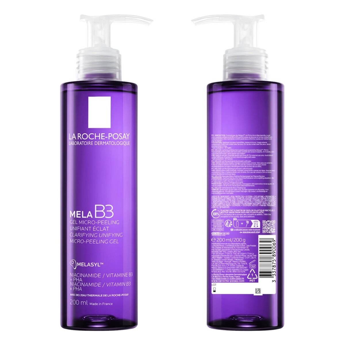 La Roche Inoma LA ROCHE POSAY MELA B3 GEL MICRO PEELING 200ML - beautymall