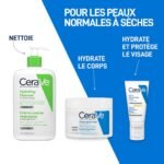 CeraVe Crème Lavante Hydratante Peau Normale à Sèche 473ml + Crème Hydratante = 3 Miniatures Offertes – Image 10