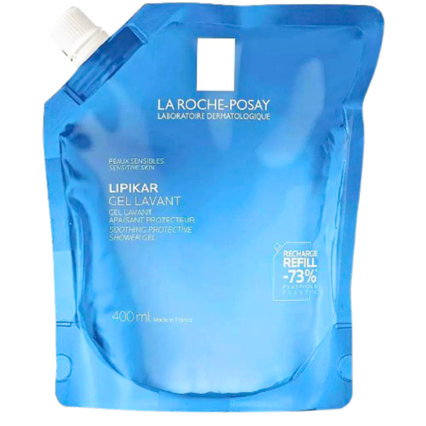 Roche Posay Lipikar Gel Lavant 400ml Recharge Refill