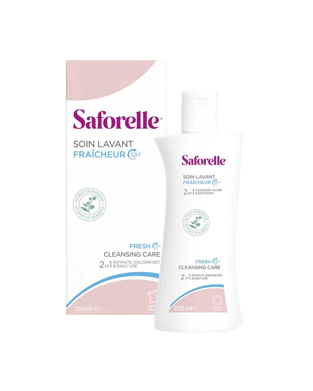 Saforelle-Soin-Lavant-Fraicheur-2en1-250ml.png Saforelle Soin Lavant Fraicheur 2en1 250ml – Image 1