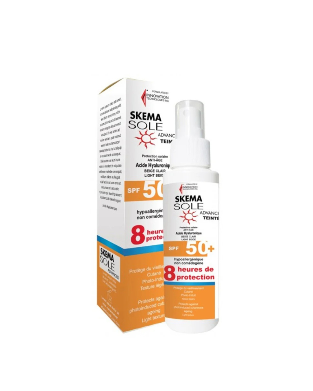 Skema-Sole-Advanced-Teinte-acide-Hyaluronique-spf50-100ml-1.png Skema Sole Advanced Teinte Acide Hyaluronique Spf50+ 100ml – Image 1
