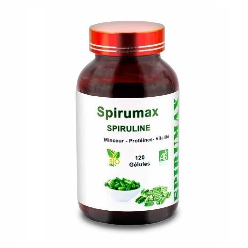 Spiruline-two-1.jpg Hydra plus spirumax spiruline 120gelules – Image 1