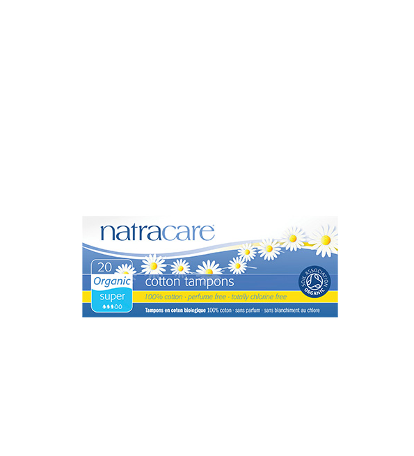 Tampons-Super-1.png NATRACARE TAMPONS SUPER PLUS SANS APPLICATEUR 20 Unités – Image 1