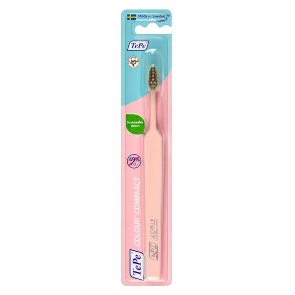 Tepe Brosse A Dents Colour Compact Rose Clair Extra Soft