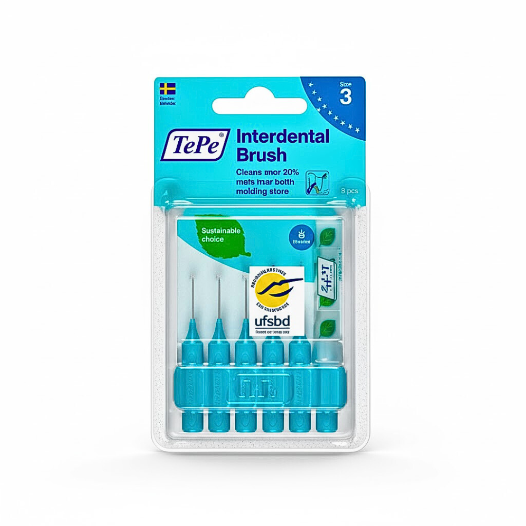 Tepe-Idb-Original-Bleu-0.6mm-Taille-3-6pcs.png Tepe Interdental Brush Original Bleu 0.6mm Taille 3 -6 Pieces – Image 1