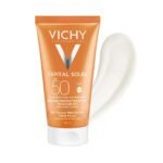 Vichy Capital Soleil Émulsion Anti-Brillance Toucher Sec SPF50 Peau Sensible Mixte à Grasse | 50ml = Minerale 89 10ml Offert – Image 5