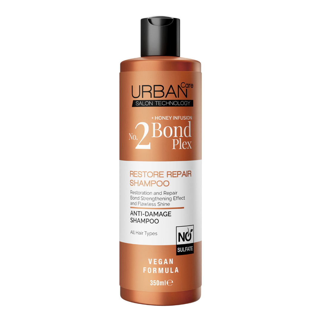 Urban-Care-N°2-Bond-Plex-Restore-Repair-Shampoo-350ml.png Urban Care N°2 Bond Plex Restore Repair Shampoo 350ml – Image 1