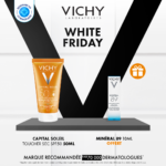 Vichy Capital Soleil Émulsion Anti-Brillance Toucher Sec SPF50 Peau Sensible Mixte à Grasse | 50ml = Minerale 89 10ml Offert