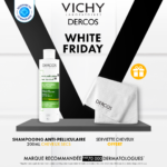 Vichy Dercos Shampoing Traitant Anti-Pelliculaire Cheveux Secs | 200ml = Serviette Offerte