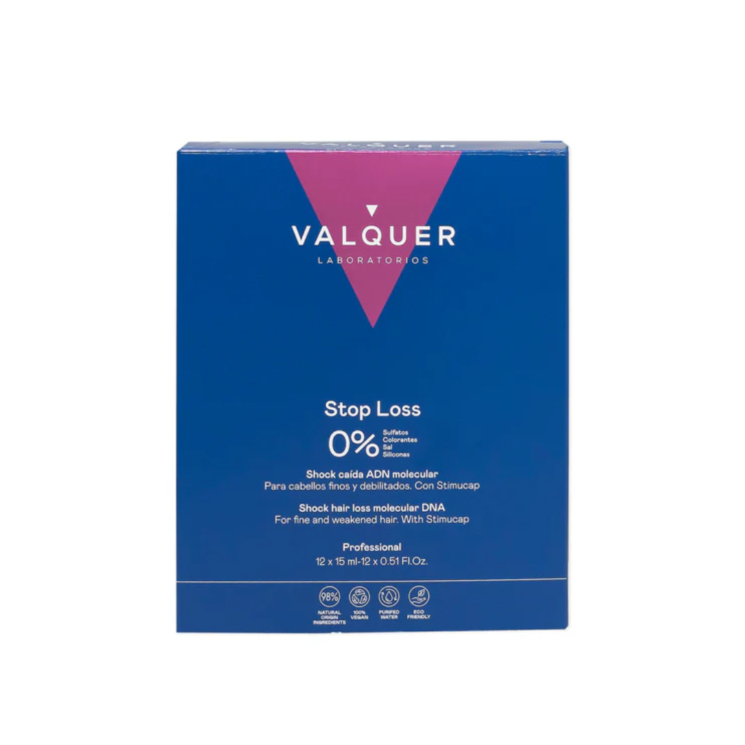 Valquer-Stop-Loss-Anti-Chute-ADN-Moleculaire-1215ml.png Valquer Stop Loss Lotion Anti-Chute ADN Moleculaire 12 x 15ml – Image 1