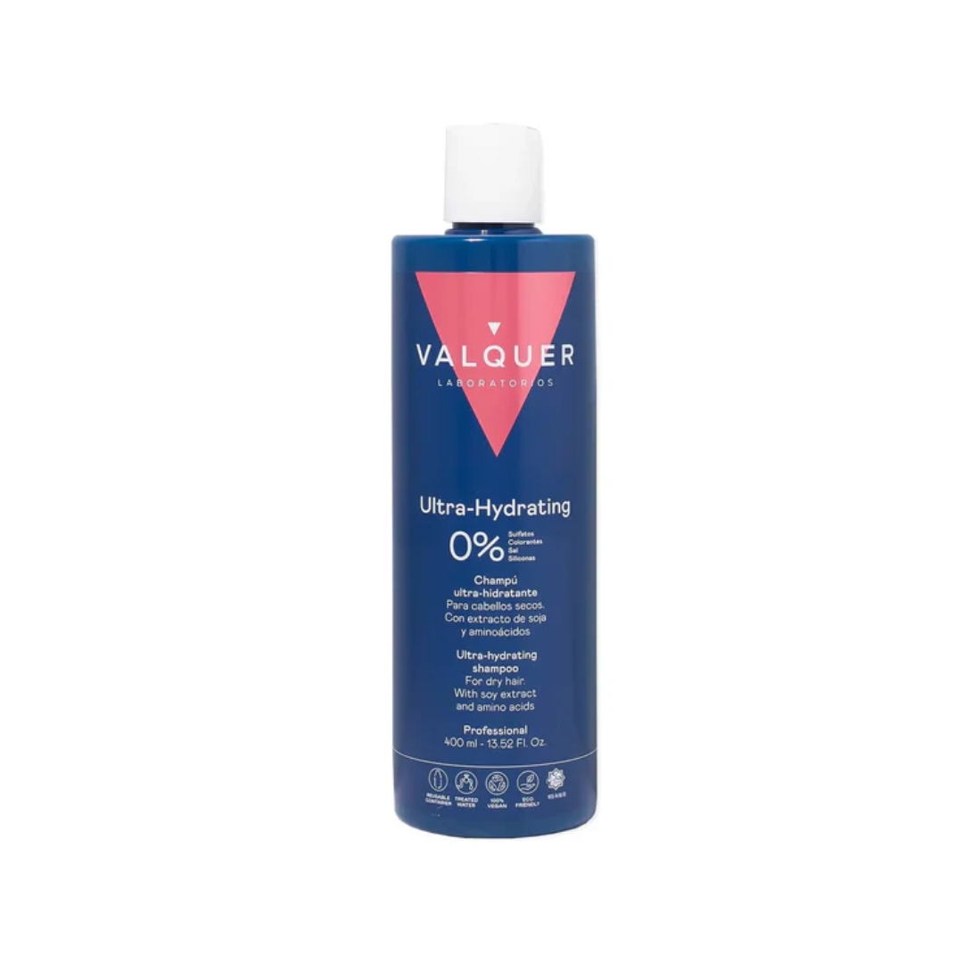 Valquer-Ultra-Hydrating-Shamp-Cheveux-Secs-400ml.png Valquer Ultra-Hydrating Shampoing Cheveux Secs 400ml – Image 1