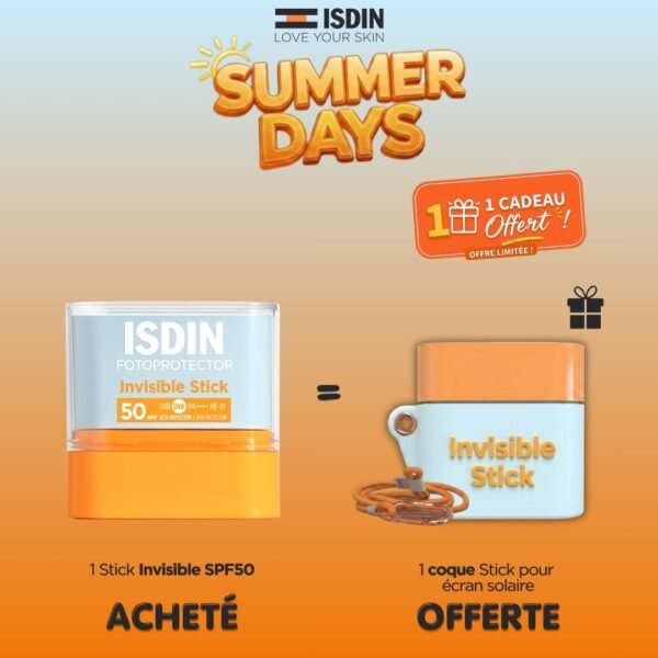 ISDIN Fotoprotector Stick Invisible Spf50 10g = 1 Coque Stick