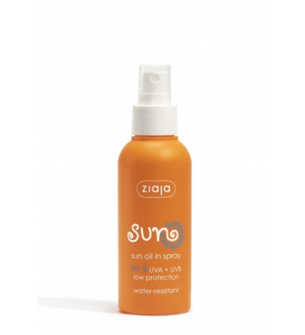 Ziaja-sun-Huile-solaire-spray-spf6-125ml.jpg Ziaja Sun Huile Solaire Spray Spf6 125ml – Image 1