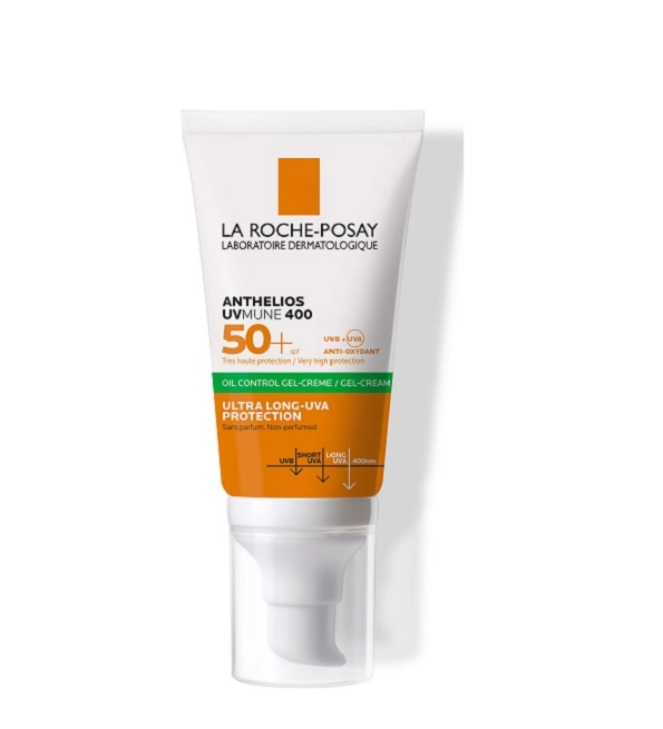 La Roche-Posay Anthelios UVMUNE400 Oil Control Invisible La Roche-Posay Anthelios UVMUNE400 Oil Control Invisible SPF50+ Peau Mixte à Grasse Acnéique | 50ml – Image 1