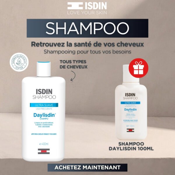 ISDIN Shampoo Ultrasuave Daylisdin  400ml