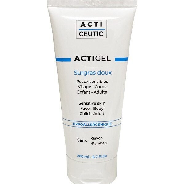 Actigel surgras doux Peaux seches Acti ceutic  200ml