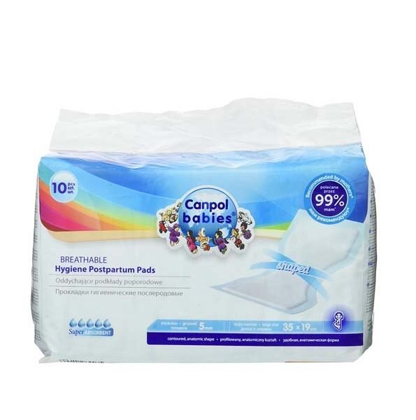 Canpol Babies Serviette Hygiene 35*19cm 10pcs Ref 73/003