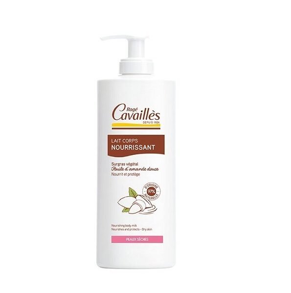 ROGE CAVAILLES NUTRISSANCE LAIT CORPS NOURRISSANT SURGRAS VITAMINE PEAUX SECHES 400ML