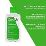 CeraVe Eau Micellaire Démaquillante Hydratante Peau Normale à Sèche | 295ml – Image 2