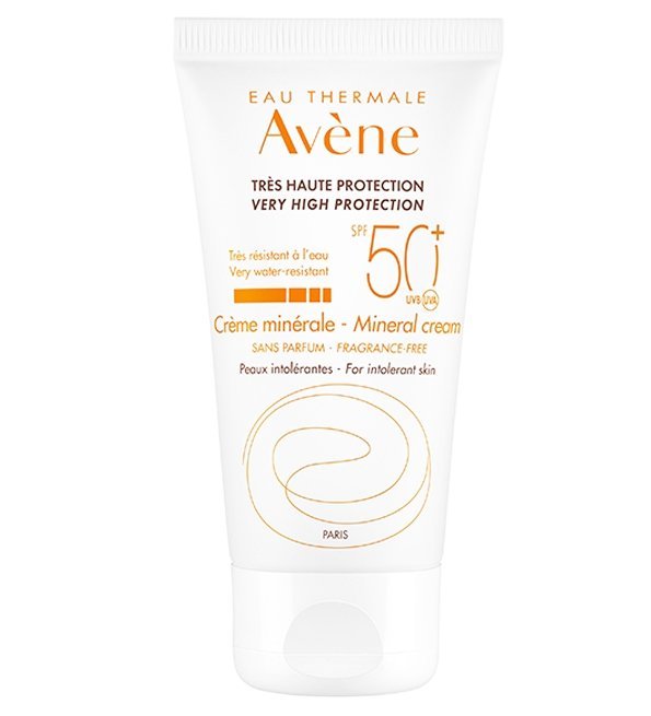 creme-minerale-spf-50-50ml-3282770201161-avene-1-1.jpg Eau Thermale Avène Ecran Solaire Crème Minéral Spf 50+ - 50ml – Image 1