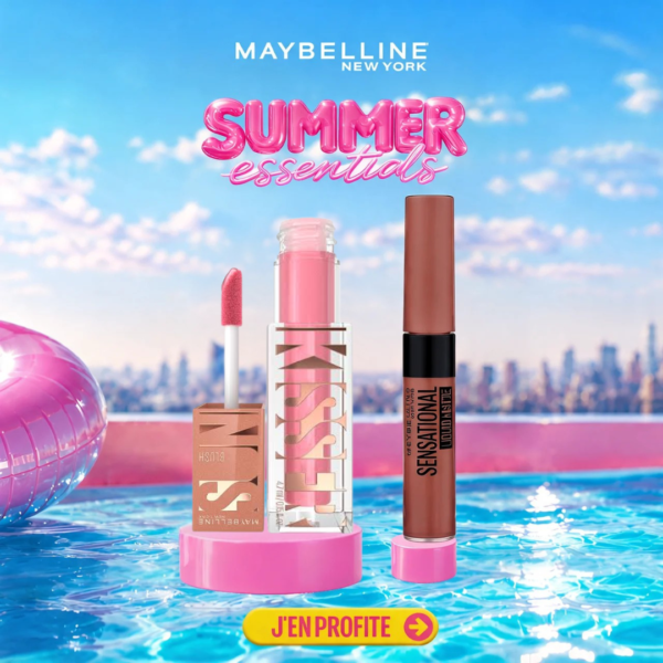 Maybelline Sunkisser 05 Blazing Blush 4.7ml + Sensational Liquid N08 Pack