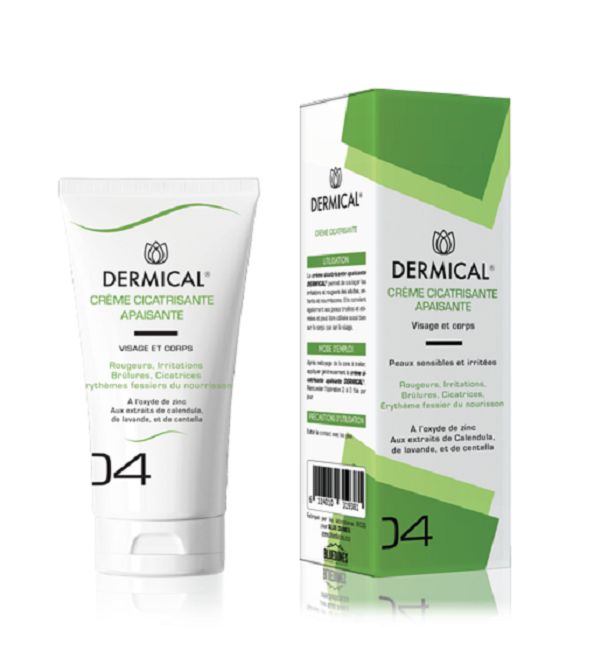 dermical-creme-cicatrisante-50ml-1.png DERMICAL Crème Cicatrisante Apaisante 50ml – Image 1