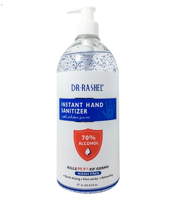 dr-rashel-lotion-1l-1.jpg DR RASHEL DESINFECTANT INSTANT HAND SANITIZER Gel 75% ALCOHOL 1L – Image 1
