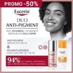 Eucerin ANTI-PIGMENT SÉRUM DUO 30 ML + Ecran pigment spf50 OFFERT