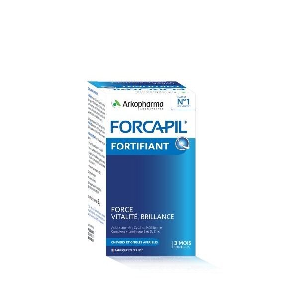Forcapil Cheveux Et Ongles - 180 Gelules