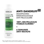 Vichy Dercos Shampoing Traitant Anti-Pelliculaire Cheveux Normaux à Gras | 200ml = Serviette Offerte – Image 8