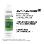 Vichy Dercos Shampoing Traitant Anti-Pelliculaire Cheveux Secs | 200ml = Serviette Offerte – Image 10