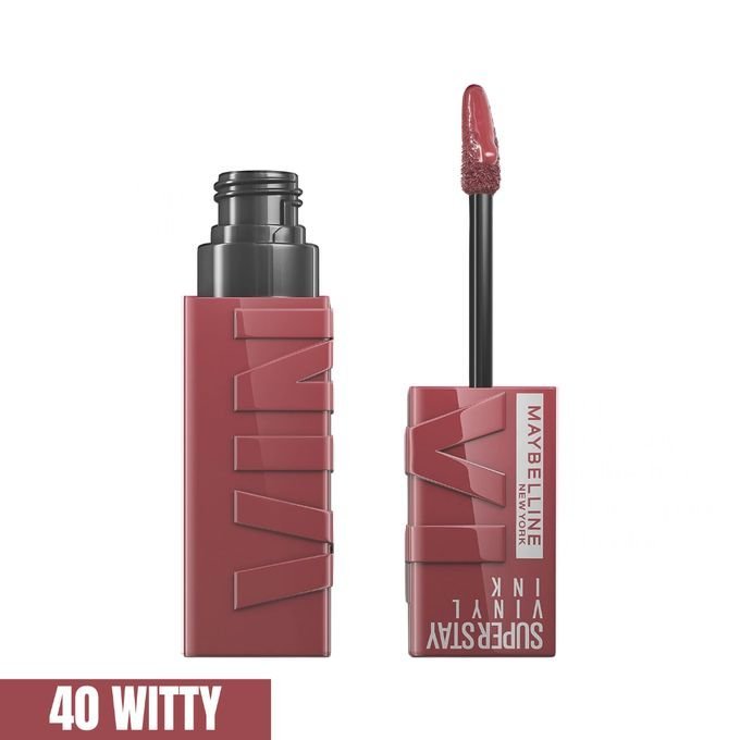 maybelline-40-superstay-vnyl-ink.jpg Maybelline 40 SUPERSTAY VINYL INK WITTY – Image 1
