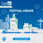 CeraVe Gel Moussant Nettoyant Peau Normale à Grasse | 236ml = Serviette + 2 Gel moussant 20ml + Fluide hydratant
