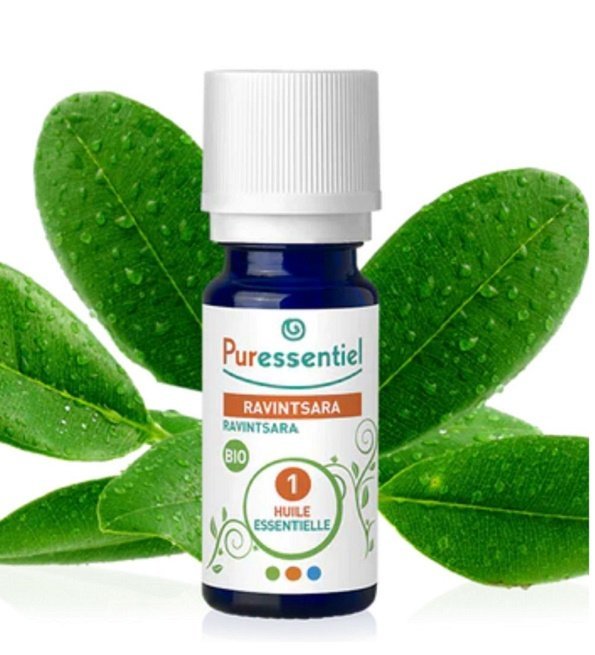 puressentiel-huile-essentielle-ravintsara-10ml.jpg PURESSENTIEL Huile Essentielle Ravintsara BIO 10ml – Image 1