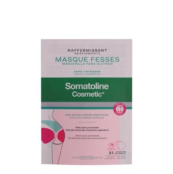Somatoline Raffermissant Fesses Masque Tissu Effet Push-Up