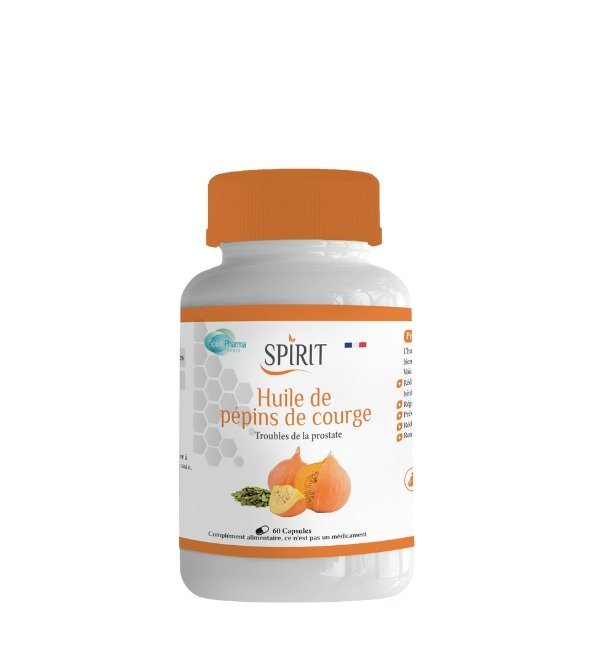 spirit-huile-de-pepins-de-courge-1.jpg Spirit Huile de Pépins de Courge 60 Capsules – Image 1