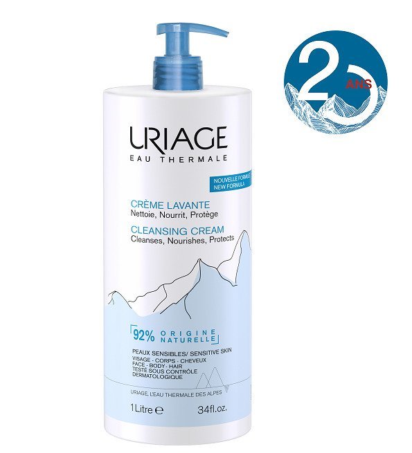 uRIAGE-1L20.jpg Uriage Crème Lavante - 1 L – Image 1
