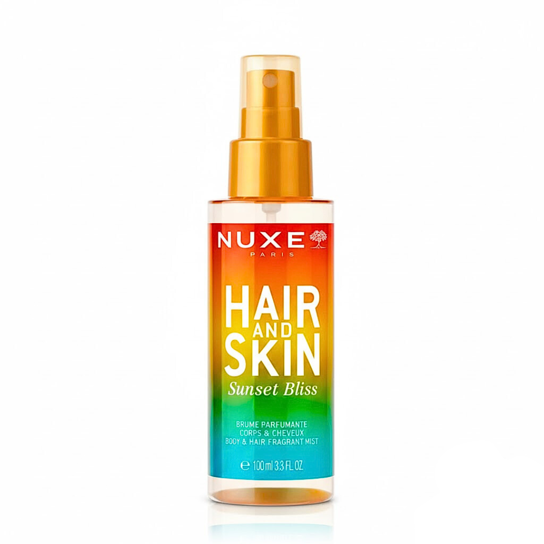 Nuxe-Hair-Skin-Brume-Parfun-Sunset-Bliss-100ml.png Nuxe Hair & Skin Brume Parfun Sunset Bliss 100ml – Image 1