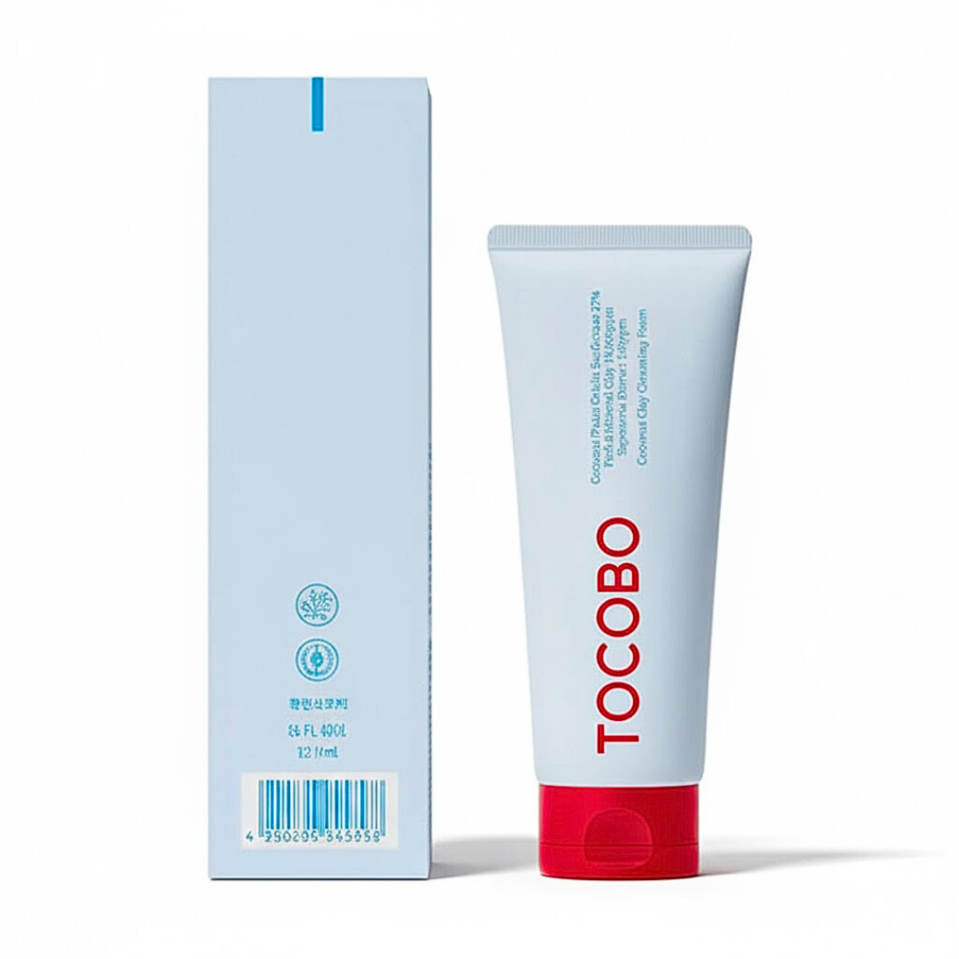 Tocobo-Coconut-Clay-Cleansing-Foam-150ml.png Tocobo Coconut Clay Cleansing Foam 150ml – Image 1