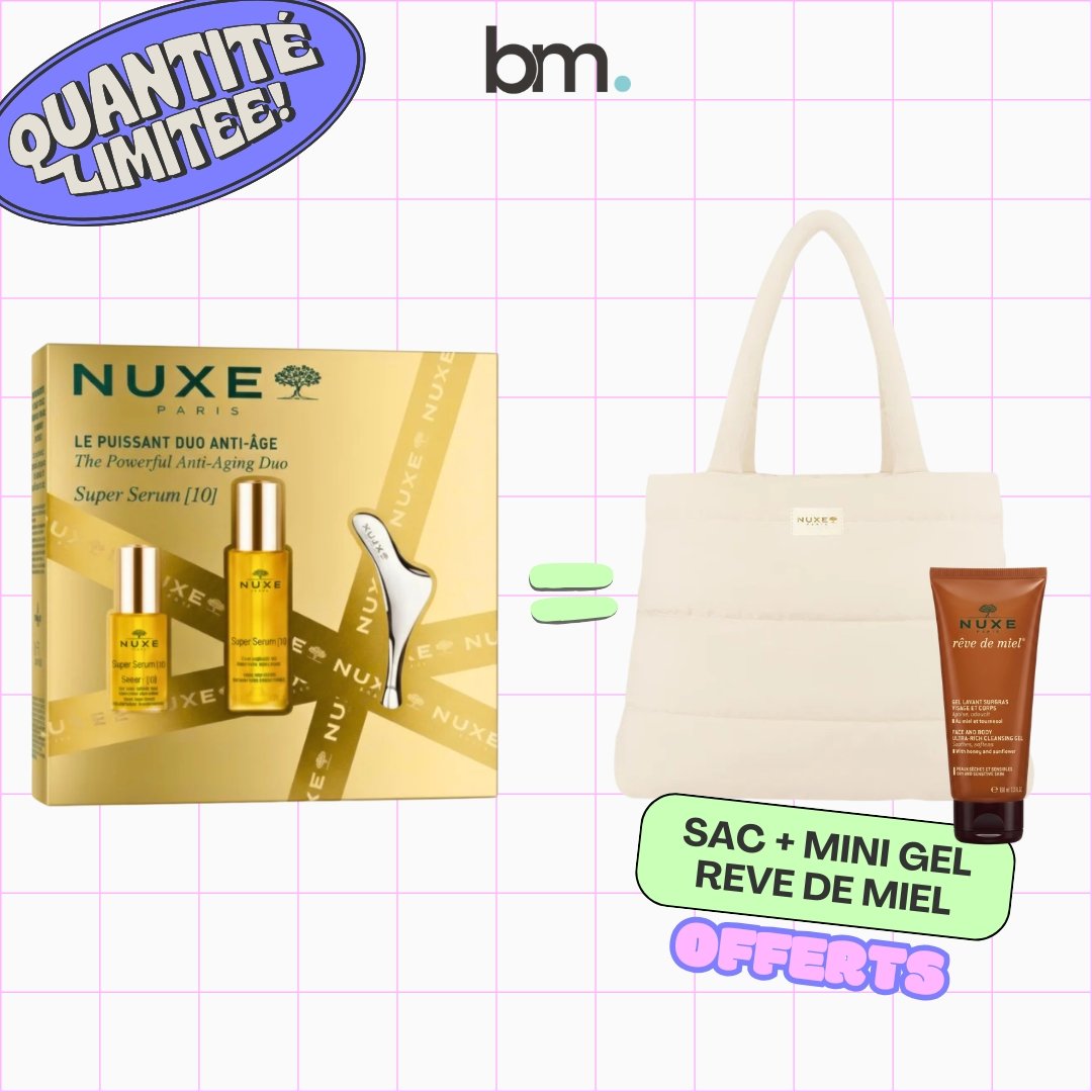 nuxe offre coffret (5) Nuxe Coffret Le Puissant Duo Anti-Age Super Serum – Image 1