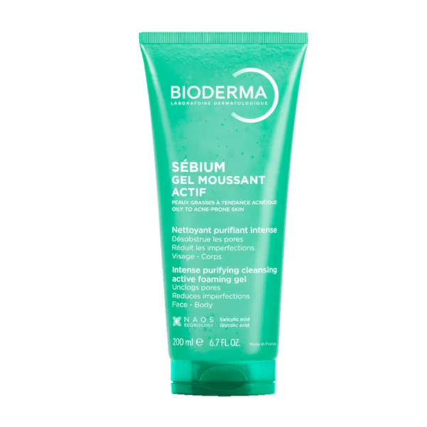 BIODERMA Sébium Gel Moussant Actif 200ml