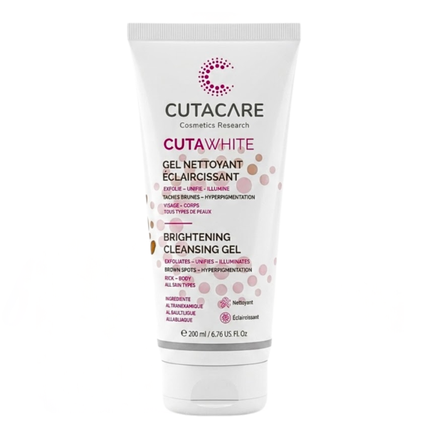 Cutacare Cutawhite Gel Nettoyant Eclaircissant 200ml