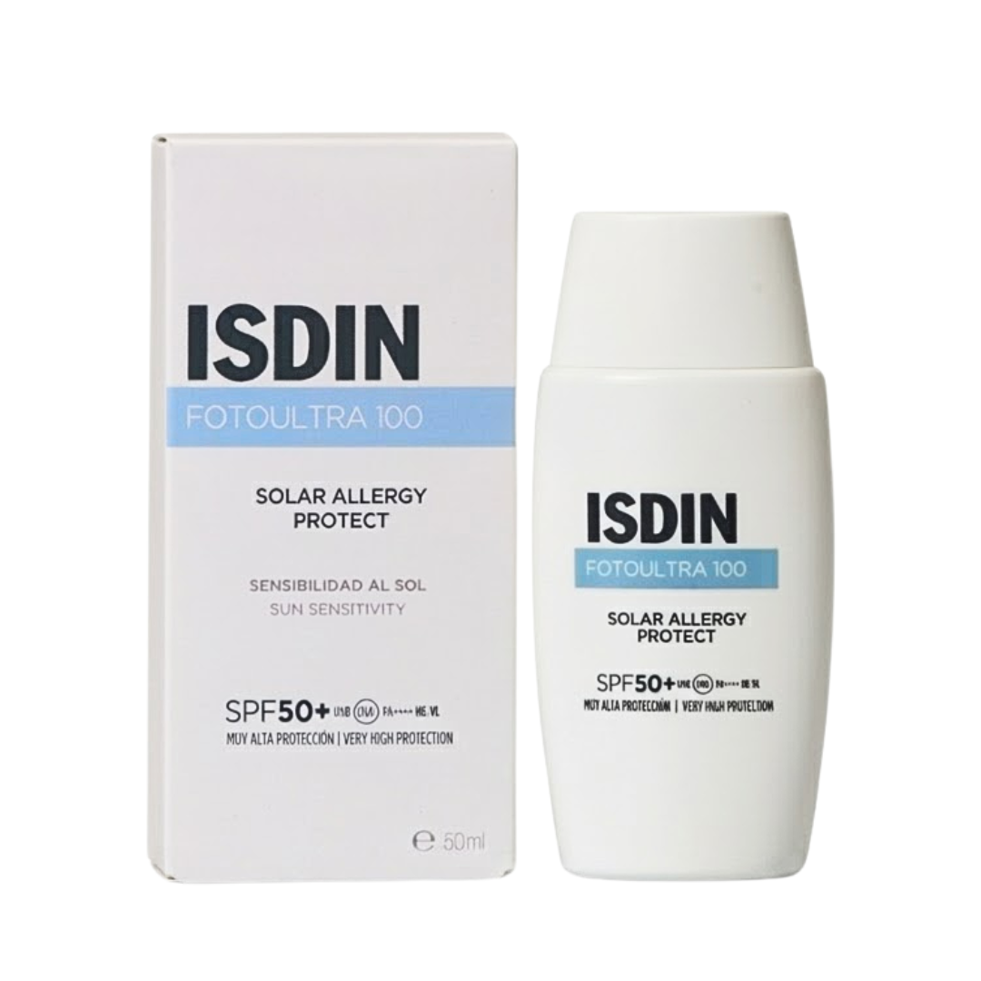 Isdin Fotoultra 100 Solar Allergy Protect Spf50+ 50ml Isdin Fotoultra 100 Solar Allergy Protect Spf50+ 50ml – Image 1