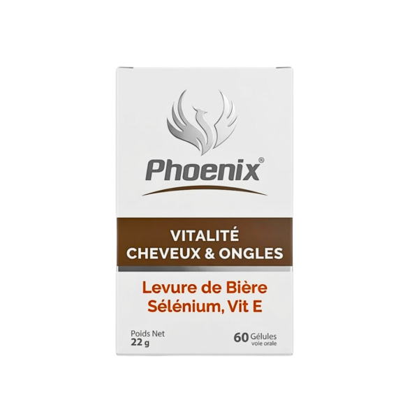 Phoenix Vitalite Cheveux & Ongles 60 Gelules